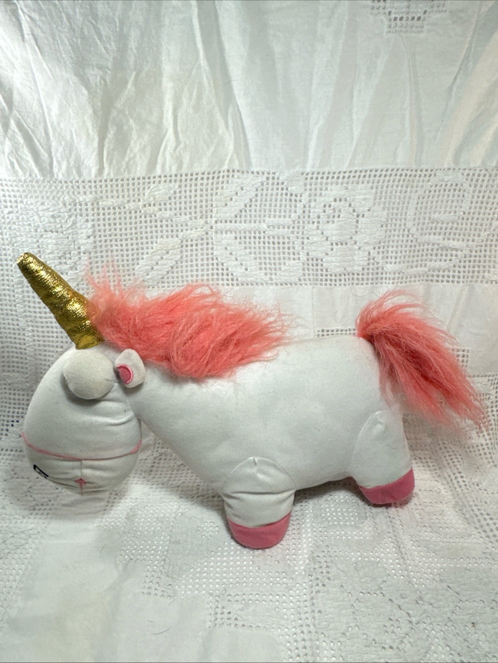 It’s so fluffy I’m gonna die! Despicable MeUnicorn plush